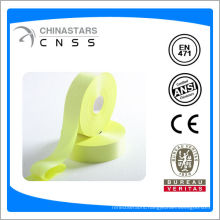 100% polyester yellow standard reflective tape
